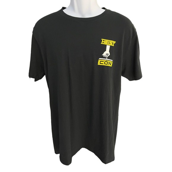 Rick and Morty men's L double-sided tee Heist con special guest miles knightly - Picture 1 of 9